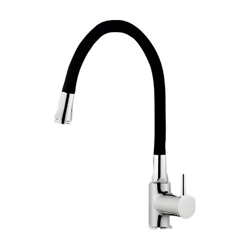 Sink Cock Table Mounted with Flexi Spout Matt Black